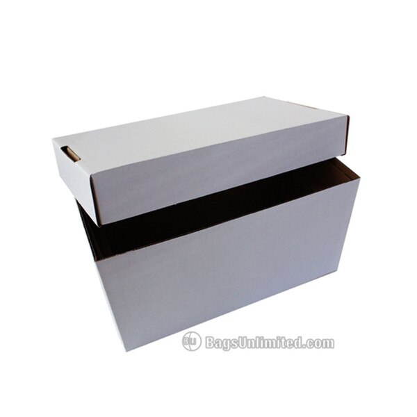 45rpm Record White Corrugated Cardb